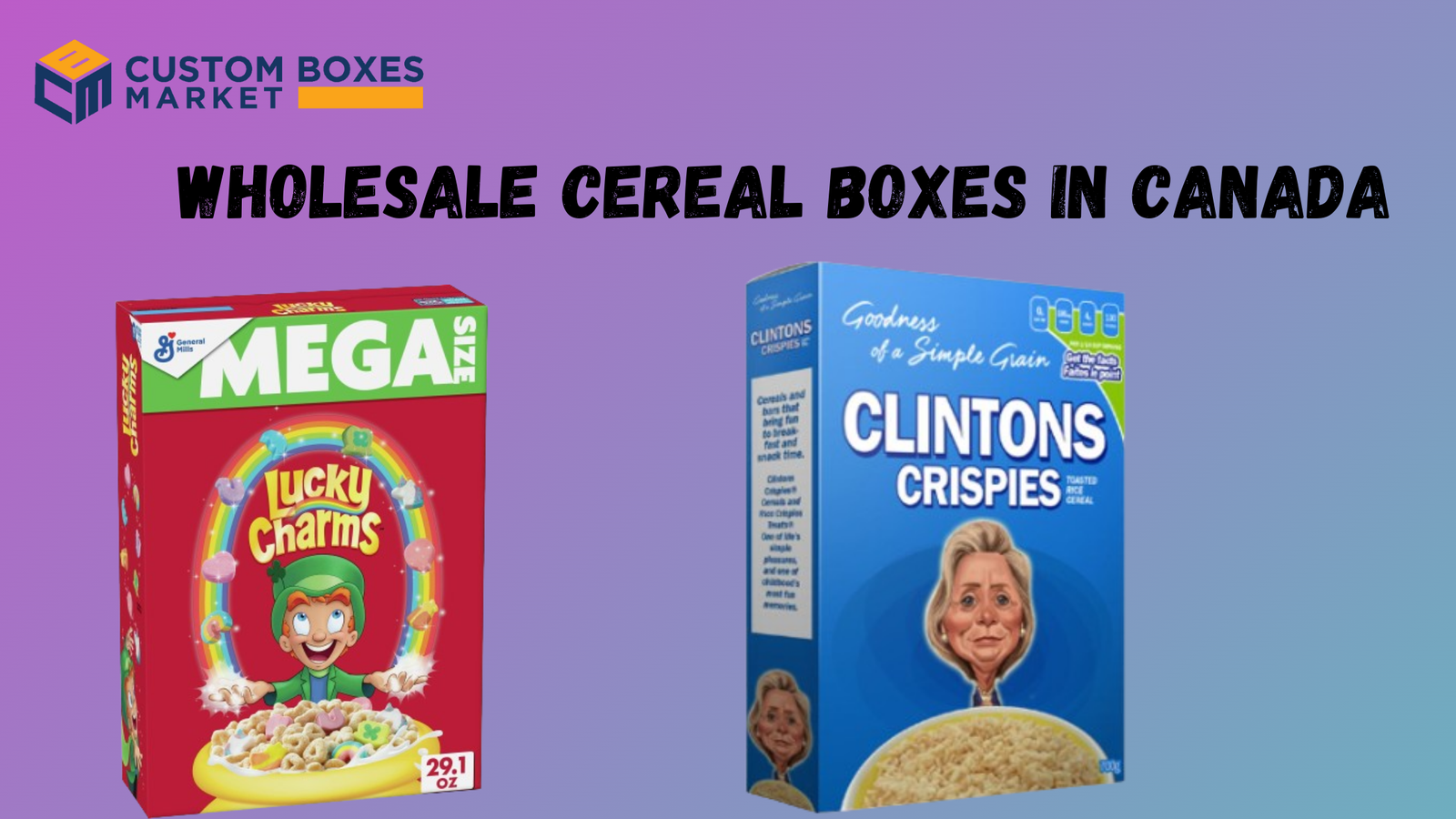 Crafting Crunchiness: A look at the joy of Custom Cereal Boxes in Canada